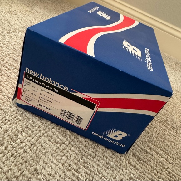 [SOLD] Aimé Leon Dore New Balance 550 Brown NWT Sneakers - Picture 7 of 8
